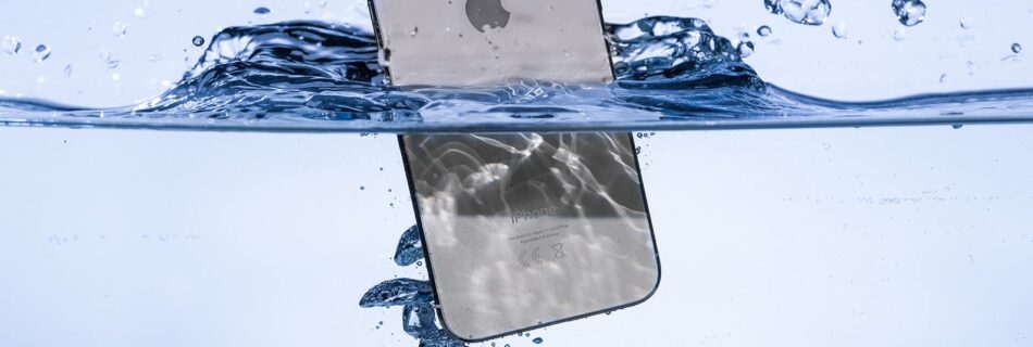 iPhone после повреждения водрй